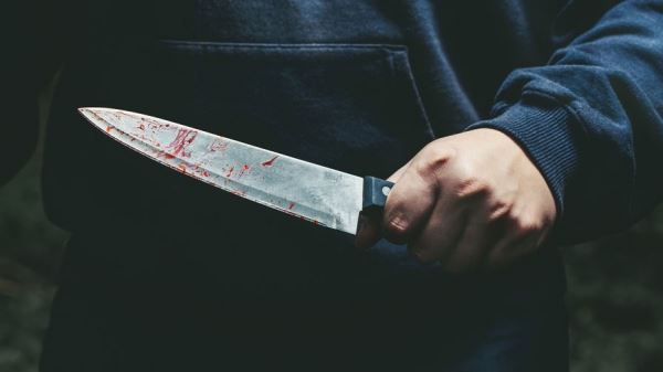 В Казахстане угонщик автомобиля изрезал себя ножом при задержании 